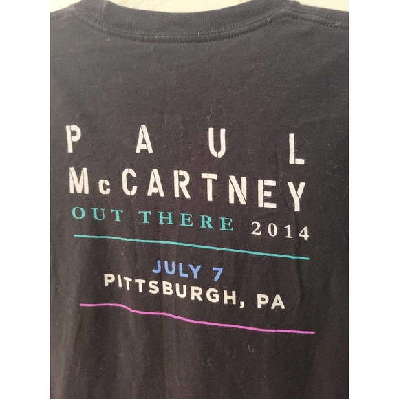 Paul McCartney Out There 2014 Tour Women's T-Shirt Size Large - Picture 4 of 4